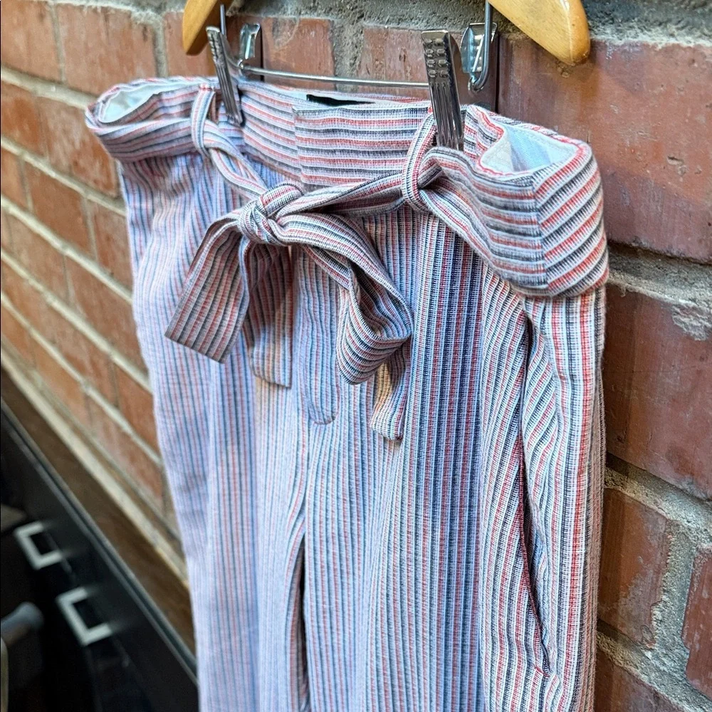 BR Banana Republic Striped Women's Linen Pants